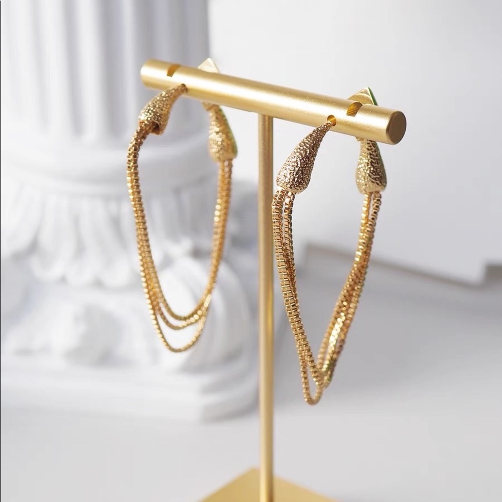 ❗️LAST ONE❗️Alexis Bittar Snake Chain Earrings
